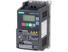 SINAMICS V20 1AC Rated power 0.12 kW (Integrated filter) SINAMICS V20 1AC Rated power 0.12 kW (Integrated filter)