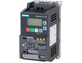 SINAMICS V20 1AC Rated power 0.12 kW (unfiltered) SINAMICS V20 1AC Rated power 0.12 kW (unfiltered)