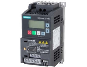 SINAMICS V20 1AC Rated power 0.25 kW (Integrated filter) SINAMICS V20 1AC Rated power 0.25 kW (Integrated filter)