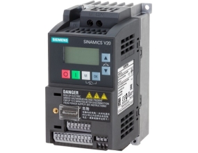 SINAMICS V20 1AC Rated power 0.55 kW (Unfiltered) SINAMICS V20 1AC Rated power 0.55 kW (Unfiltered)