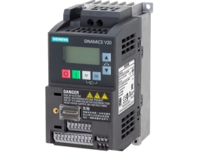 SINAMICS V20 1AC Rated power 0.75/1 PS (Unfiltered) SINAMICS V20 1AC Rated power 0.75/1 PS (Unfiltered)