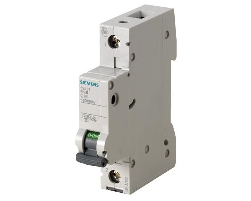 5SL3 Miniature Circuit Breakers 4.5 kA