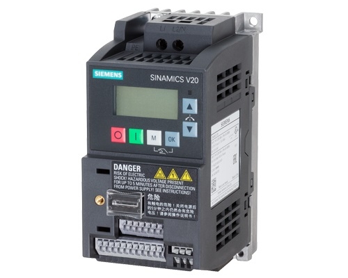 SINAMICS V20 1AC Rated power 0.25 kW (Integrated filter)