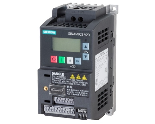 SINAMICS V20 1AC Rated power 0.25 kW (Unfiltered)
