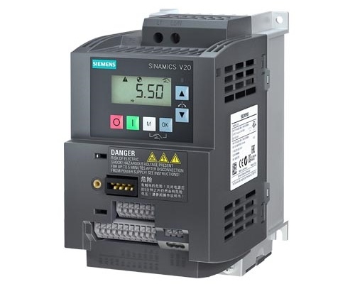 SINAMICS V20 1 AC Rated power 1.1 kW (Unfiltered)
