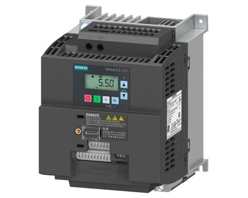 SINAMICS V20 1AC Rated Power 2.2kW (Integrated filter)