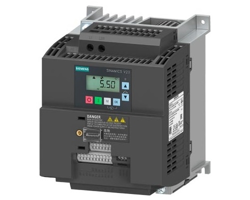 SINAMICS V20 1AC Rated Power 3kW (Integrated filter)
